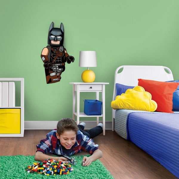 Nástenné svietidlo so samolepkou LEGO® príbeh 2 Batman-image-4