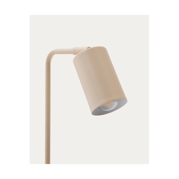 Béžová kovová stolová lampa (výška  49 cm) Manie – Kave Home-image-4