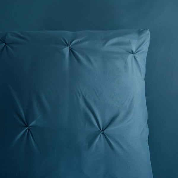 Predĺžené obliečky na jednolôžko z mikrovlákna v petrolejovej farbe 140x220 cm Pure Elegance – Good Morning-image-2