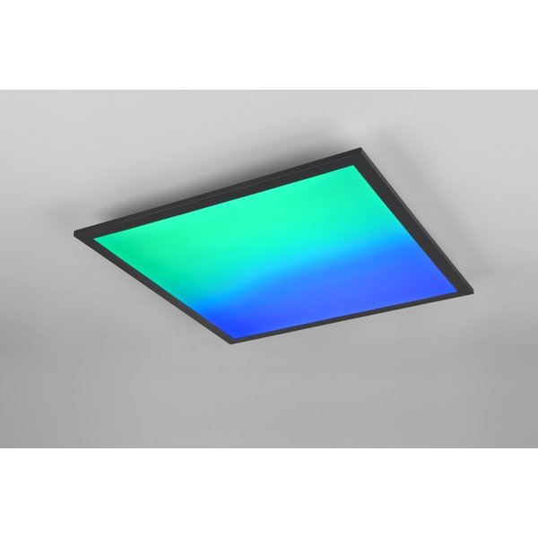 Čierne LED stropné svietidlo 44.5x44.5 cm Beta – Reality-image-3