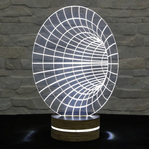 3D stolová lampa Hole