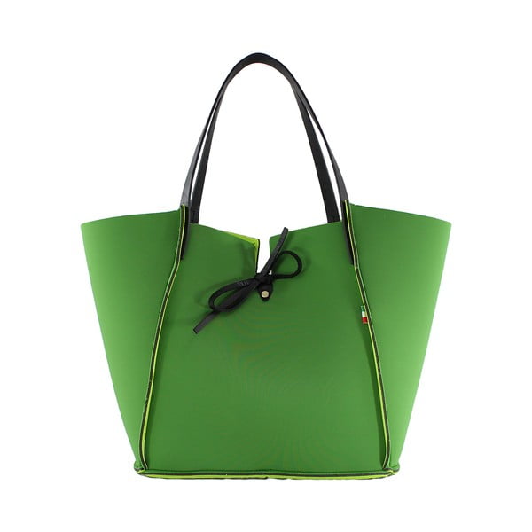 Neoprénová kabelka Fiertes, zelená