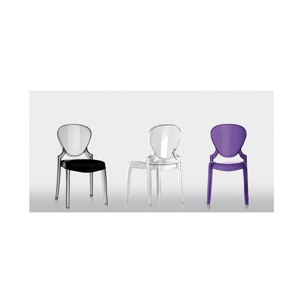 Transparentná stolička Pedrali Queen-image-3