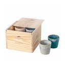 Kameninové šálky v súprave 8 ks na espresso 210 ml Grespresso – Costa Nova