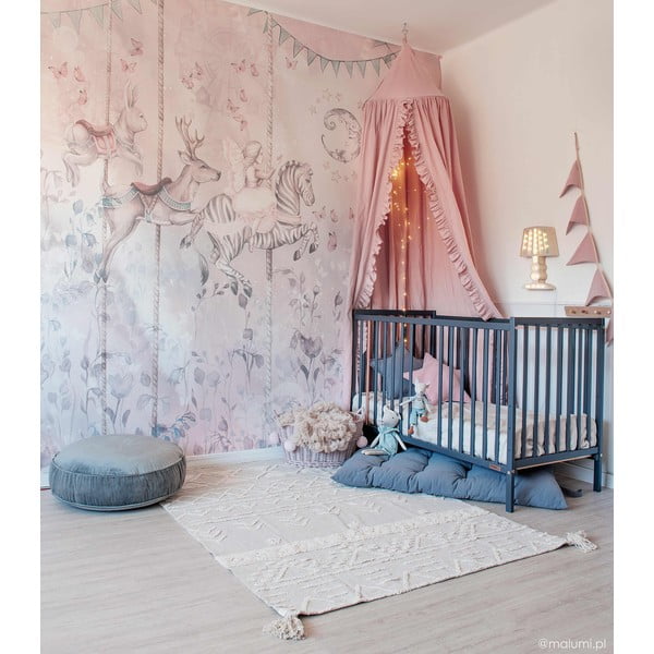 Biely prateľný ručne tkaný bavlnený koberec 120x160 cm Tribu Natural – Lorena Canals-image-3