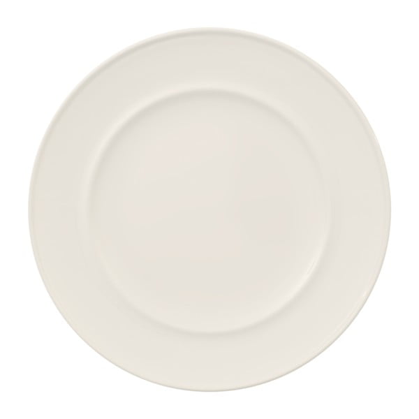 Krémovo-biely porcelánový tanier na šalát Like by Villeroy & Boch Group, 21 cm