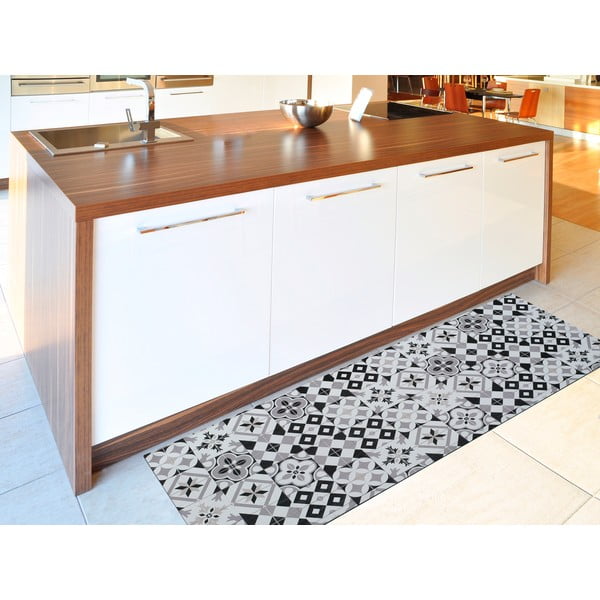 Sivý koberec behúň 48x200 cm Sally Granada - Universal-image-1