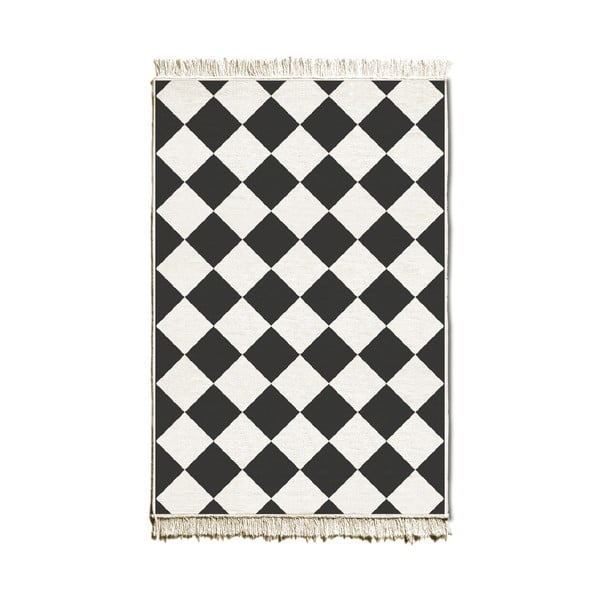 Obojstranný koberec Chess, 80 × 120 cm