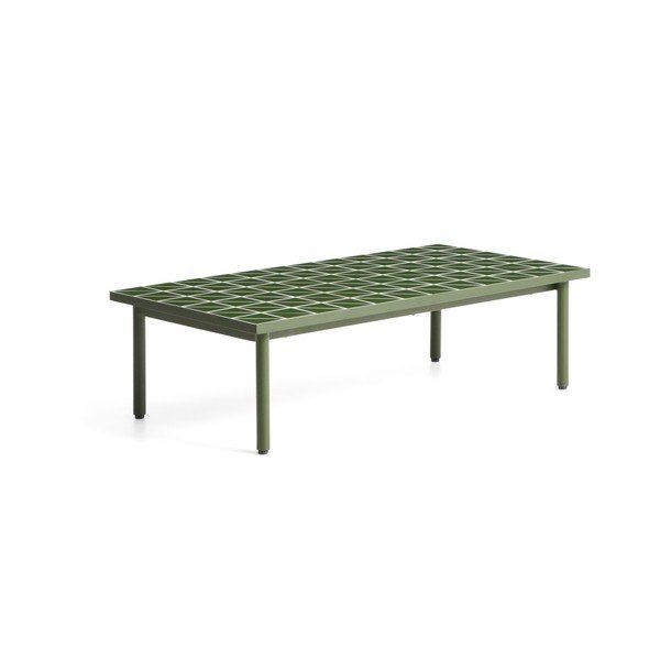 Záhradný konferenčný stolík s keramickou doskou 61x122 cm Maurina – Kave Home