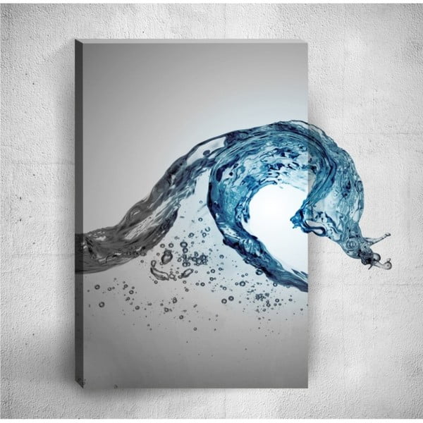 Nástenný 3D obraz Mosticx Water Flow, 40 × 60 cm