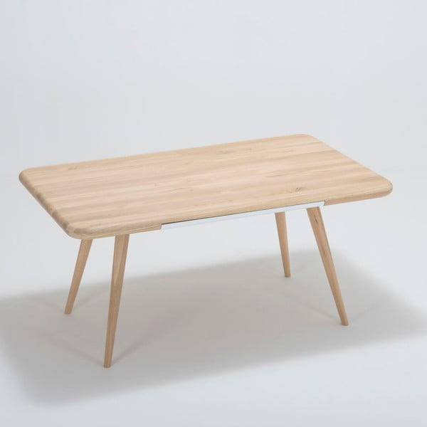 Jedálenský stôl z dubového dreva Gazzda Ena One, 160 × 100 x 75 cm