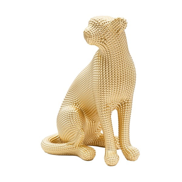 Soška v zlatom dekore Mauro Ferretti Leopard-image-2