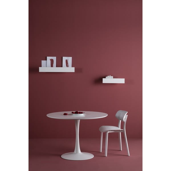 Sada 4 bielych jedálenských stoliečik Marckeric Eleni-image-2