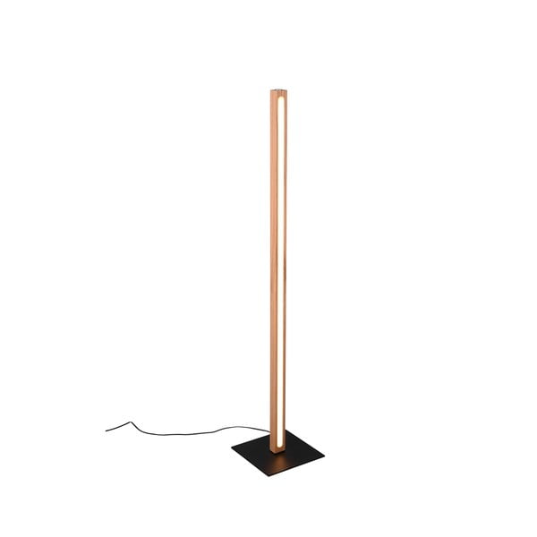 LED stojacia lampa v čierno-prírodnej farbe (výška 115 cm) Bellari – Trio-image-3