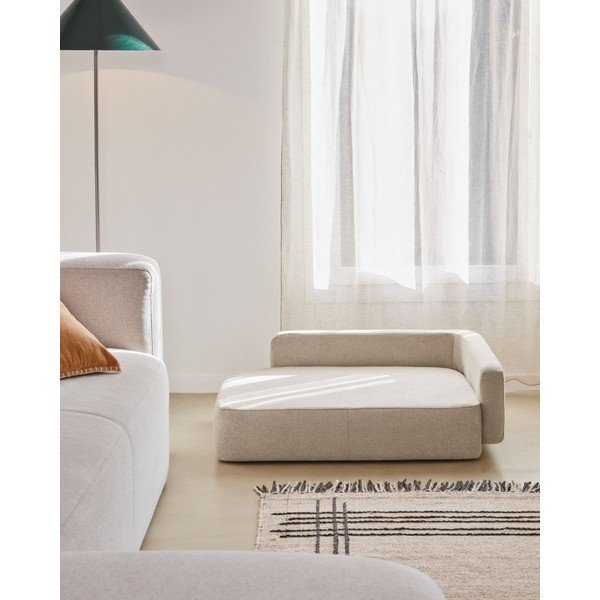 Béžový pelech pre psov 96x70 cm Bowie - Kave Home-image-3