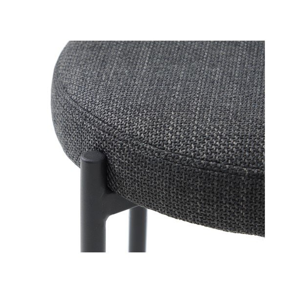 Tmavosivá kovová stolička Pelican – Unique Furniture-image-1