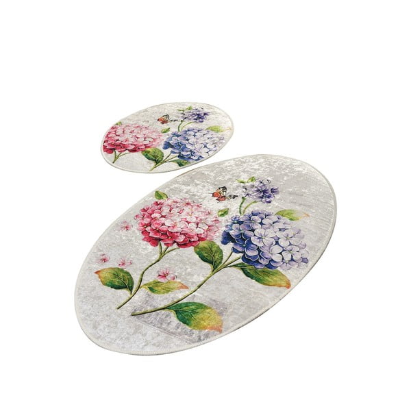 Kúpeľňové predložky v súprave 2 ks 60x100 cm Ortanca – Foutastic