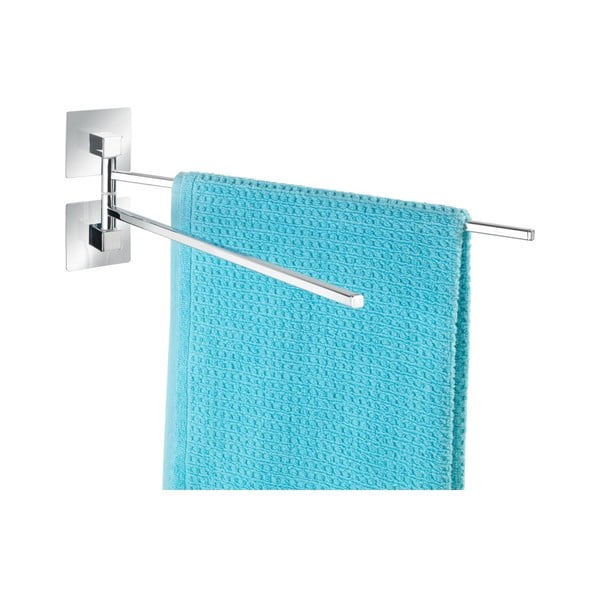 Samodržiaca dvojitá tyč na uteráky Wenko Quadro-image-2
