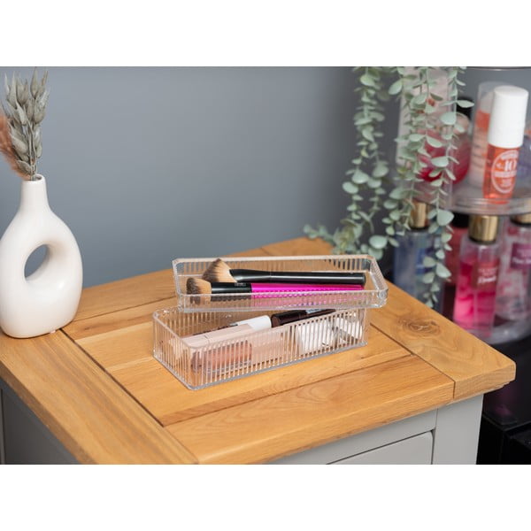 Plastový kúpeľňový organizér na kozmetiku – Addis-image-1