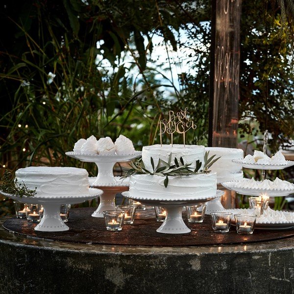 Biela kameninová misa na ovocie Costa Nova Pearl, ⌀ 33 cm-image-1