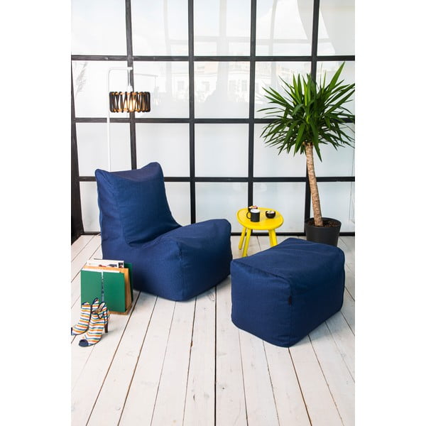 Sivobéžový sedací vak Seat Lounge – SLOWDOWN-image-1