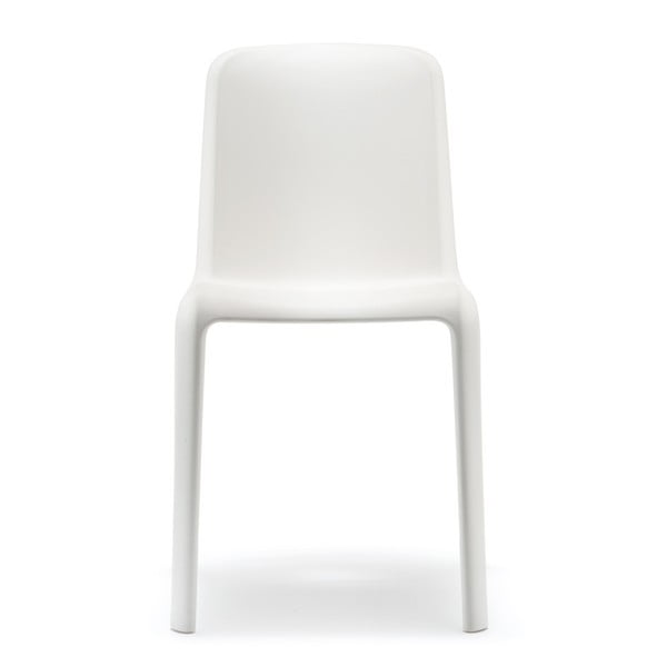 Biela stolička Pedrali Snow