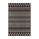 Čierno-béžový vonkajší koberec NORTHRUGS Sidon, 200 x 290 cm