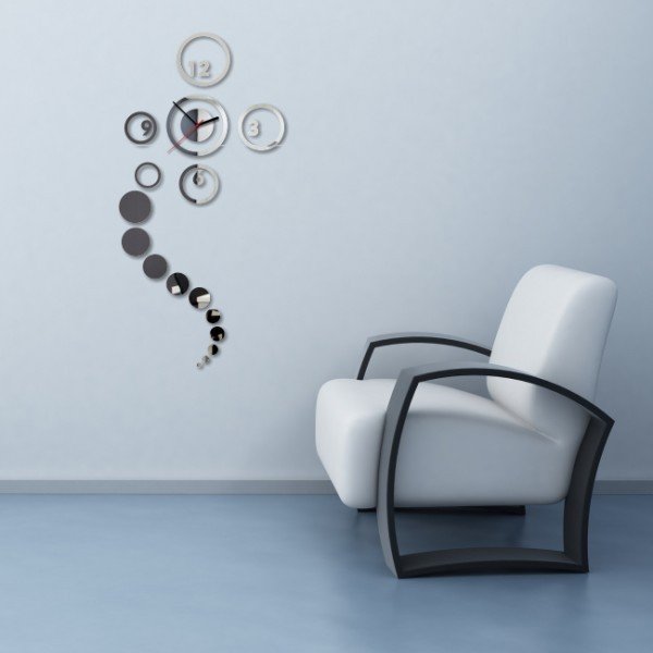 Nástenné hodiny Mirror Path-image-1