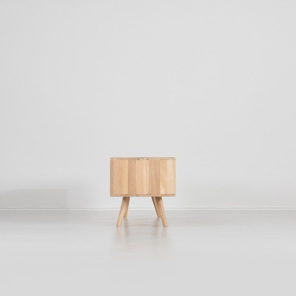 Televízny stolík z dubového dreva Gazzda Ena, 180 × 42 × 45 cm-image-4