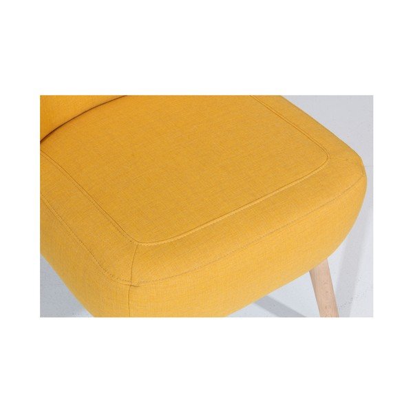 Žlté kreslo Max Winzer Sari-image-4