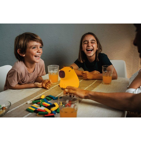 Svetložlté detské nočné svietidlo Capybara – Fischer & Honsel-image-4