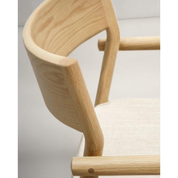 Béžová/v prírodnej farbe jedálenská stolička Falconera – Kave Home-image-4