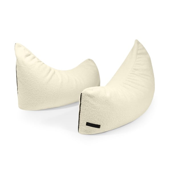 Hnedý detský sedací vak z textílie buklé Clip Clap 90 – SLOWDOWN-image-4