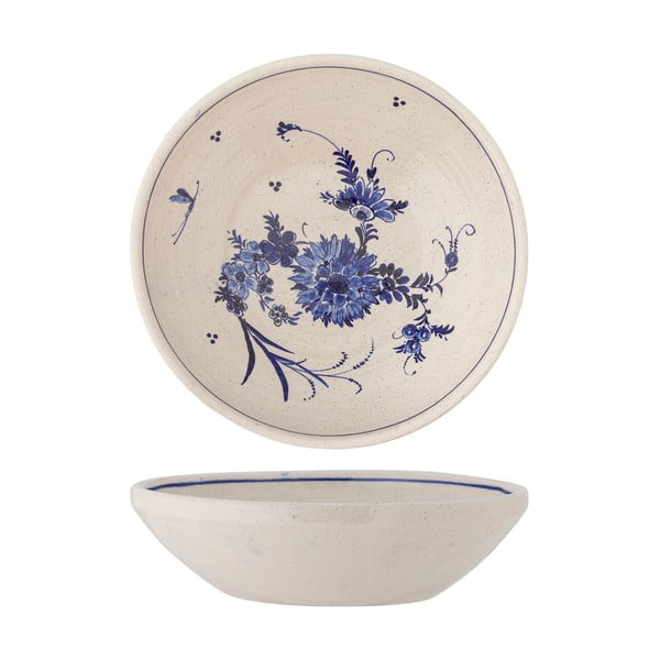 Modrá/béžová terakotová misa ø 41 cm Aleni – Bloomingville-image-2