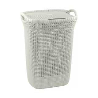 Béžový kôš na bielizeň Curver Knit Hamper, 57 l