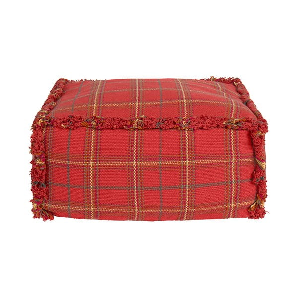 Červený detský sedací vak Mapple Red – Lorena Canals