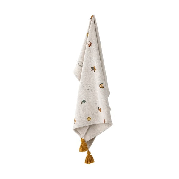 Biela detská deka 80x100 cm Agnes – Bloomingville Mini-image-4