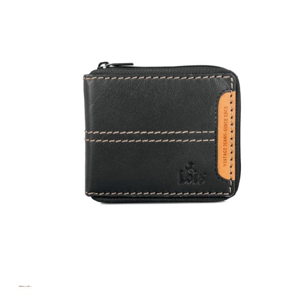Pánska kožená peňaženka LOIS no. 509, čierna