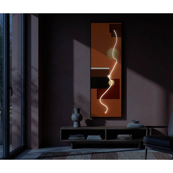 Tlačený obraz s rámom/na plátne 50x150 cm LED – Mauro Ferretti-image-3