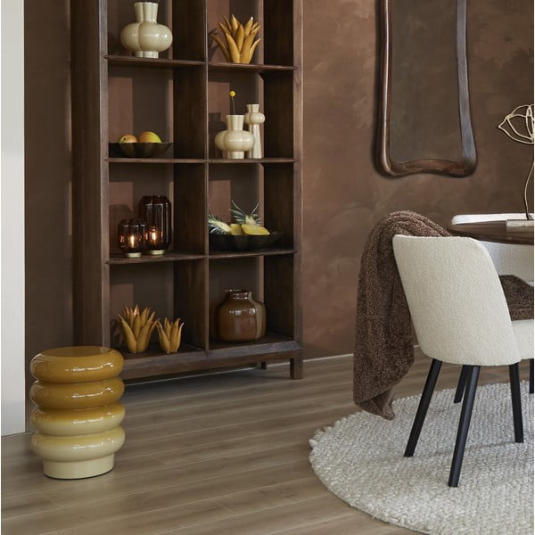 Kovový okrúhly odkladací stolík ø 30 cm Mirogi – Light & Living-image-1