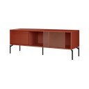 TV stolík v terakotovej farbe 160x60x42 cm Met – noo.ma