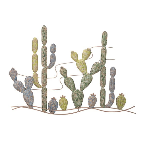 Nástenná dekorácia s motívom kaktusu Mauro Ferreti Cactus, 64 cm