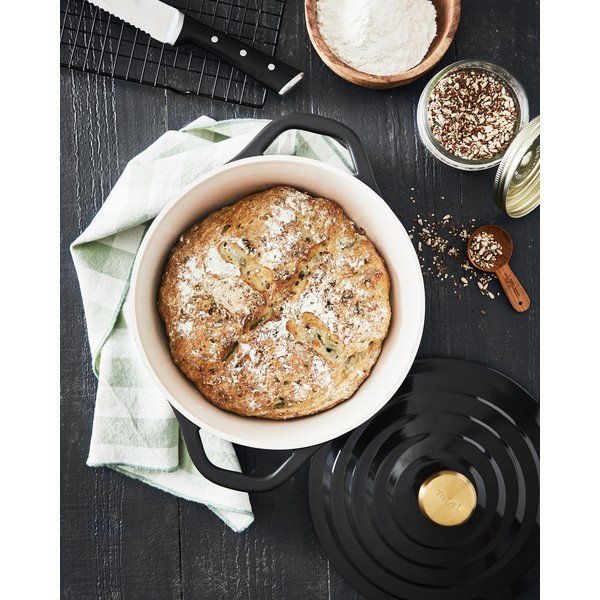 Hliníkový hrniec s pokrievkou s nepriľnavým povrchom na indukciu 3.1 l Air - Tefal-image-3