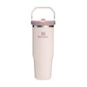 Svetloružová termoska z nehrdzavejúcej ocele 890 ml IceFlow™ Flip Straw 2.0 Tumbler Rose Quartz – Stanley