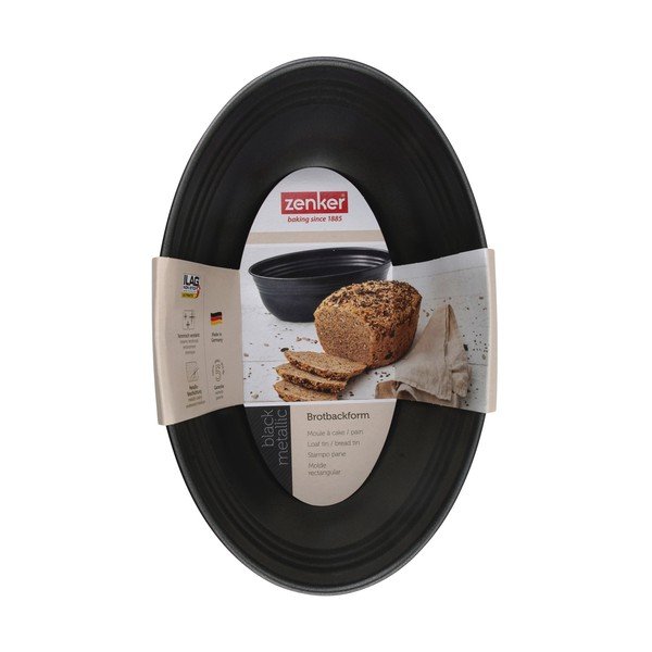 Oválna forma na chlieb Zenker Black, 26,5 x 16,5 cm-image-3