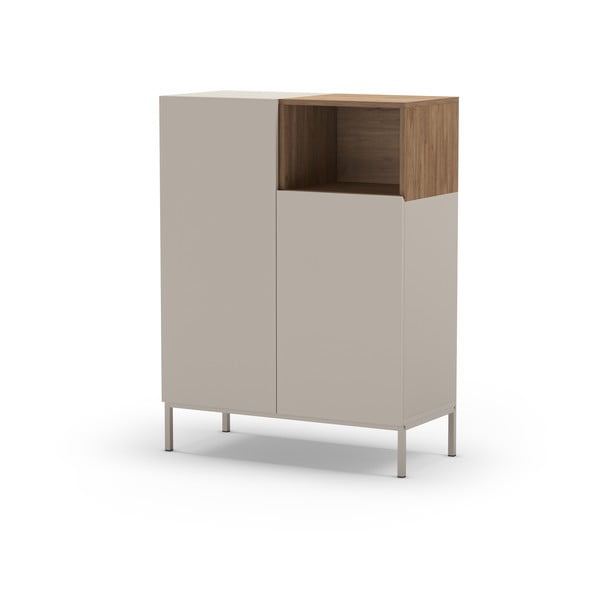 Krémová skrinka 90x120 cm Cailin – Marckeric-image-2