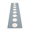 Svetlomodrý vnútorný a vonkajší behúň 70x300 cm Vera Storm – Pappelina