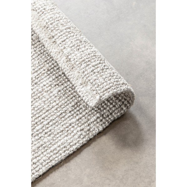 Svetlosivý obojstranný/ručne tkaný jutový behúň 80x200 cm Bouclé Jaipur – Hanse Home-image-3