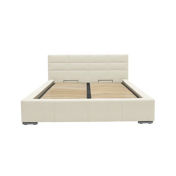 Béžová dvojlôžková posteľ Mazzini Beds Reve, 160 × 200 cm-image-1