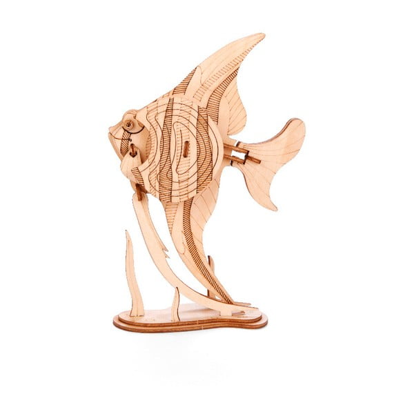 3D puzzle z balzového dreva Kikkerland Angelfish